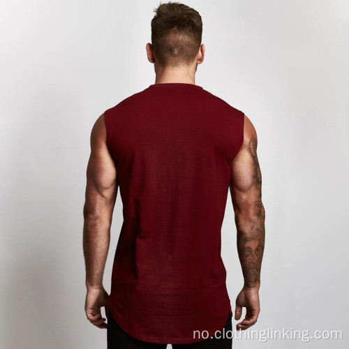 Fukt Wicking Muscle t-skjorte for menn